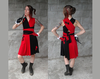 Illustration for article titled Superhero-inspired dresses for more formal cosplay wear